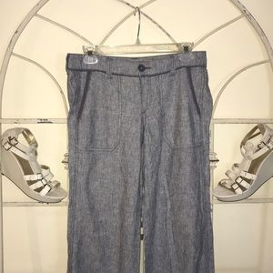 ‼️BOGO FREE Anthropologie Linen Trousers